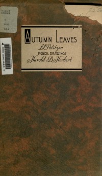 Image of Autumn leaves : verses and letters