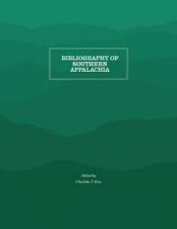 Image of Bibliography of Southern Appalachia