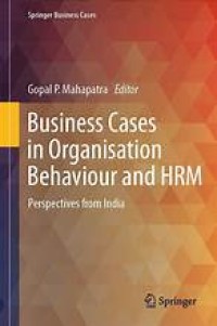 Business Cases in Organisation Behaviour and HRM