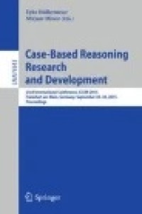 Case-Based Reasoning Research and Developmen