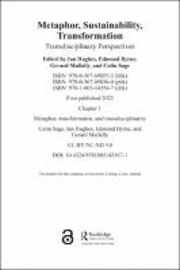 Image of Chapter 1 Metaphor, transformation, and transdisciplinarity