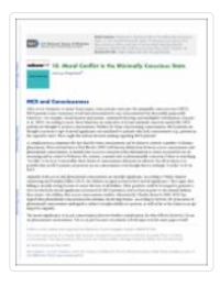 Image of Chapter 10 Moral Conflict in the Minimally Conscious State