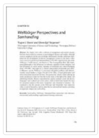 Image of Chapter 10 Weltbürger Perspectives and Samhandling