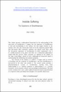 Image of Chapter 15 Invisible Suffering