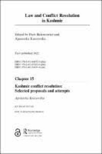 Image of Chapter 15 Kashmir conflict resolution