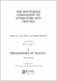 Image of Chapter 2 Philosophies of Trauma