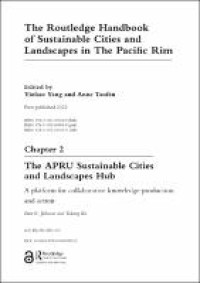Image of Chapter 2 The APRU Sustainable Cities and Landscapes Hub
