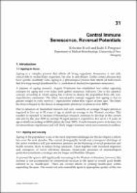 Image of Chapter 31 Central Immune Senescence, Reversal Potentials