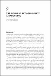 Image of Chapter 9 The interplay between policy and funding
