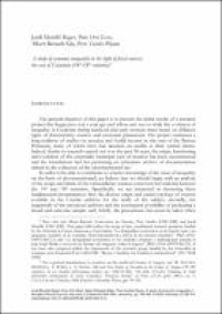 Chapter A study of economic inequality in the light of fiscal sources: the case of Catalonia (14th-18th centuries)