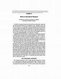Image of Chapter Ethics in Educational Reserch