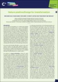 Image of Chapter Nature positive/Design for transformation