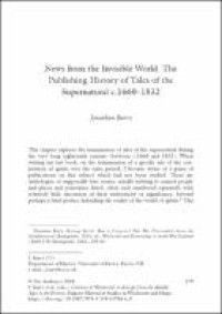 Image of Chapter News from the Invisible World