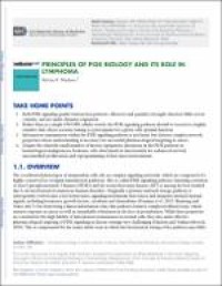 Image of Chapter PRINCIPLES OF PI3K BIOLOGY AND ITS ROLE IN LYMPHOMA