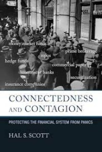 Connectedness and contagion protecting the financial system from panics