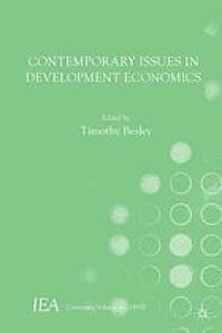 Contemporary Issues in Development Economics