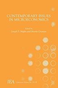 Contemporary Issues in Microeconomics