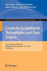Creativity in intelligent technologies and data science