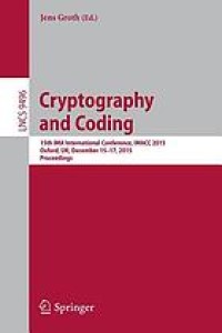 Cryptographic Hardware and Embedded Systems