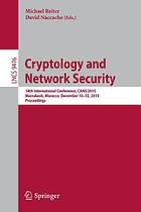 Cryptology and network security