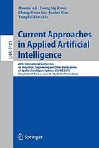 Current approaches in applied artificial intelligence