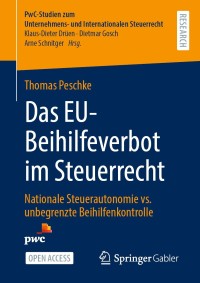 Image of Das EU-Beihilfeverbot im Steuerrecht