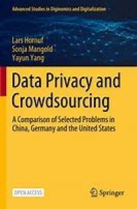 Data Privacy and 
Crowdsourcing