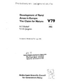 Image of Development of rural areas in Europe; the claim for nature