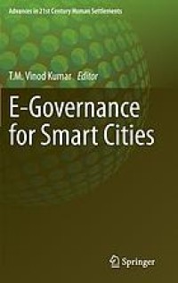 E-Governance for Smart Cities