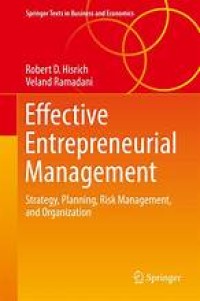 Effective Entrepreneurial Management