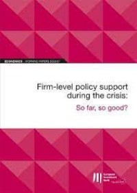 EIB Working Paper 2022/01
Firm-level policy support during the crisi