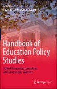 Handbook of Education Policy Studies