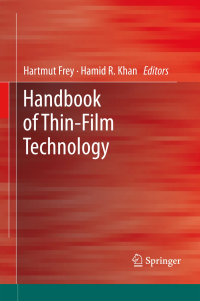 Handbook of Thin Film Technology