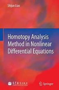 Homotopy Analysis Method in Nonlinear Differential Equations