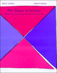 The shape of actions; What Humans and Machines Can Do