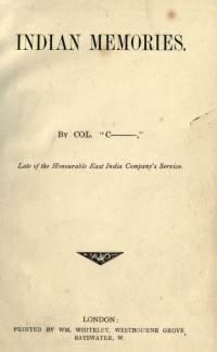 Image of Indian memories
