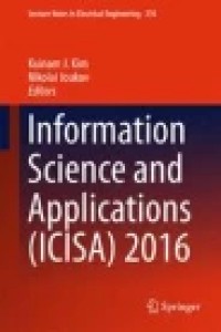 Information Science and Applications (ICISA) 2016