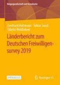 Länderbericht zum Deutschen Freiwilligensurvey 2019