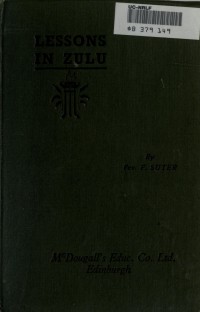Image of Lessons in Zulu