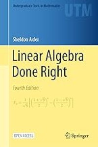 Linear Algebra Done Right