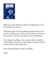 Magnesium in the Central Nervous System