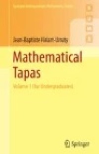 Image of Mathematical Tapas: Volume 1 (for Undergraduates)