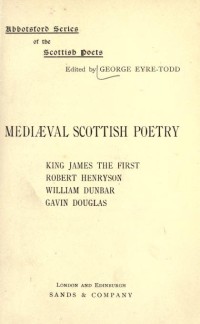 Image of Mediaeval Scottish poetry