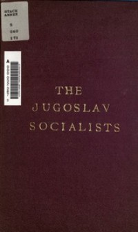 Memorandum Addressed by The Jugoslav Socialists to The International Socialist Peace Conference in Stockholm