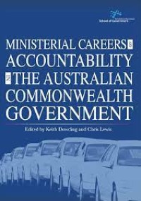 Ministerial Careers and Accountability in the Australian Commonwealth Government