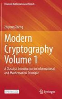 Modern Cryptography Volume 1