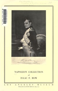 Napoleon collection of Isaac F. Row