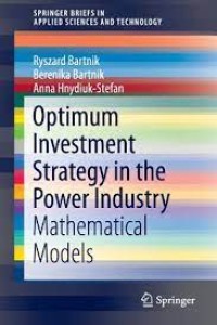 Optimum Investment Strategy in the Power Industry
Mathematical Models