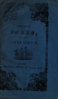 Original poems : for good children