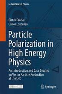 Particle Polarization in High Energy Physics